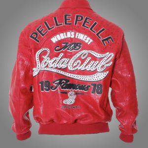 1978 Soda Club Pelle Pelle Red Jacket