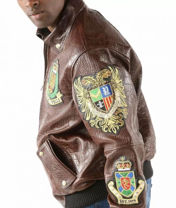 Brown Pelle Pelle 1978 Leather Jacket