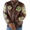 Brown Pelle Pelle 1978 Leather Jacket