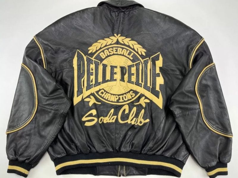 Pelle Pelle Baseball Champion Soda Club Jacket