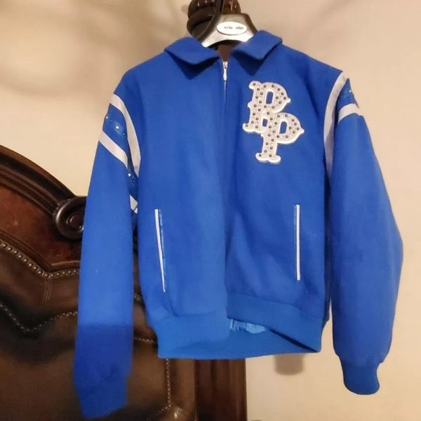 Pelle Pelle Detroit Lions Blue Jacket