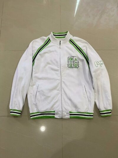 Pelle Pelle Embroidered Cotton White Jacket