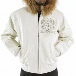 Pelle Pelle Forever Fearless White Leather Jacket