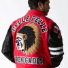 Pelle Pelle Indian Renegades Fire Red & Black Jacket