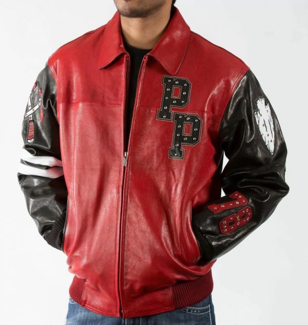 Pelle Pelle Indian Renegades Red Jacket