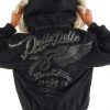 Pelle Pelle Kids 78 Born Free Black Wool Jacket