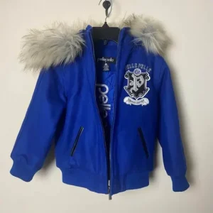 Pelle Pelle Kids Blue Limited Edition Wool Jacket