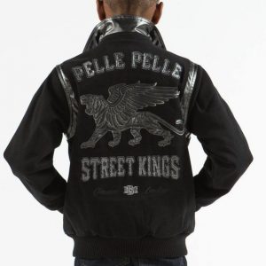 Pelle Pelle Kids Street Kings Black Jacket