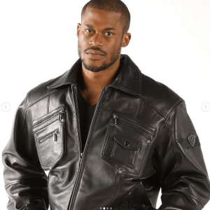 Pelle Pelle Leather Zippered Jacket