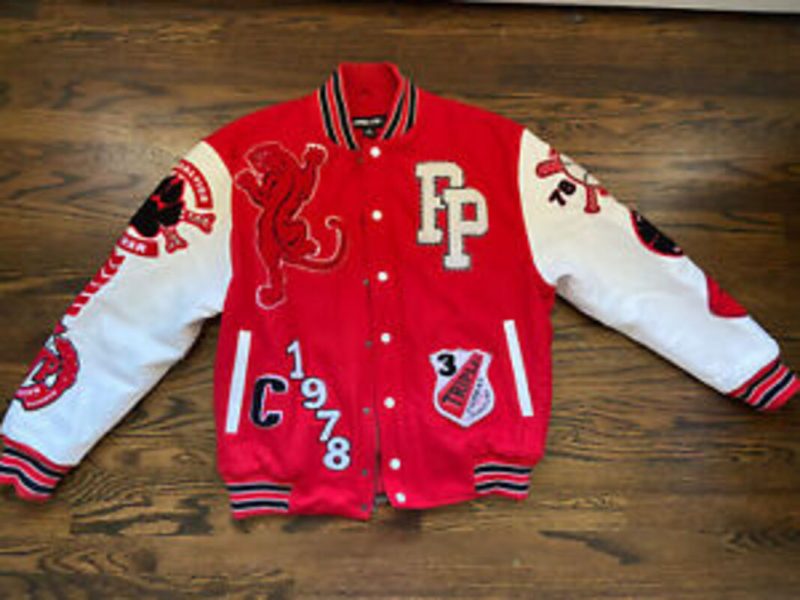 Pelle Pelle Letterman 1972 Varsity Jacket