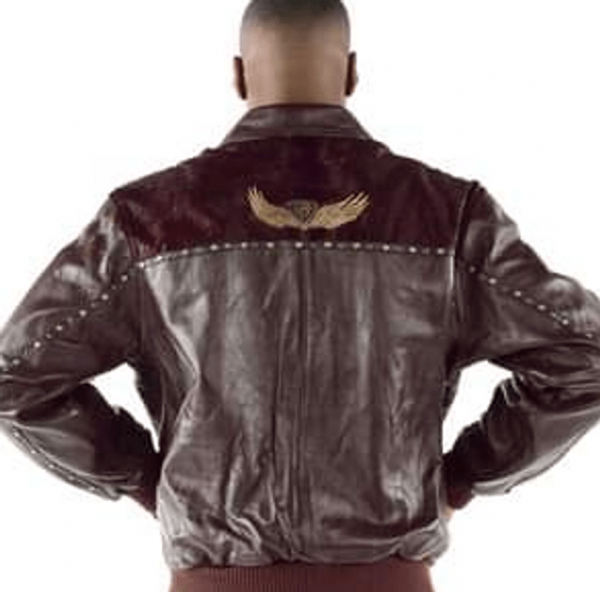 Pelle Pelle Maroon Leather Jacket