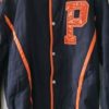 Pelle Pelle Mens Black & Orange Jacket