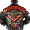 Pelle Pelle Mens Born Free 1978 Leather Jacket