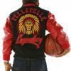 Pelle Pelle Mens Legendary Indian Chief Red Jacket