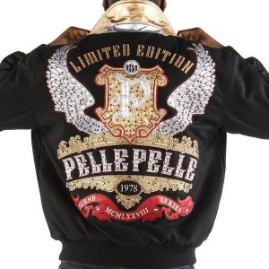 Pelle Pelle Mens Limited Edition Black Jacket