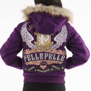 Pelle Pelle Mens Limited Edition Legend Series Purple Jacket