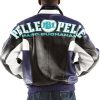 Pelle Pelle Mens Marc Buchanan Multicolor Leather Jacket