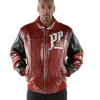 Pelle Pelle Mens Pioneer Ruby Leather Jacket