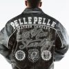 Pelle Pelle Mens Street Kings Black Leather Jacket