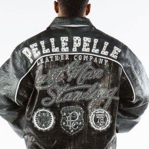 Pelle Pelle Mens Street Kings Black Leather Jacket