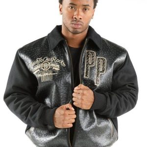 Pelle Pelle Mens True To Our Roots Black Jacket