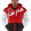 Pelle Pelle Mens Vintage 1978 Red & White Jacket