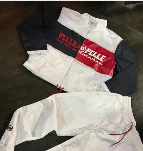 Pelle Pelle Mirror Red Tracksuit