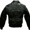 Pelle Pelle Pride Studded Black Jacket