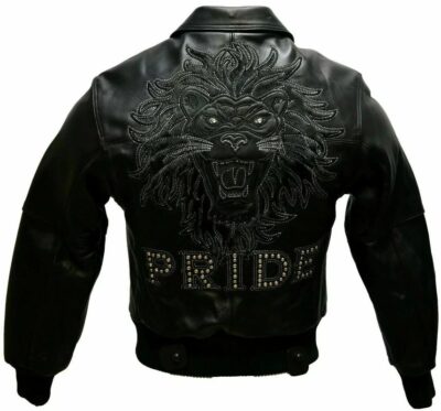 Pelle Pelle Pride Studded Black Jacket