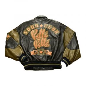 Pelle Pelle Soda Club Marc Buchanan Green Jacket