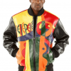 Pelle Pelle White Plush Picasso Jacket