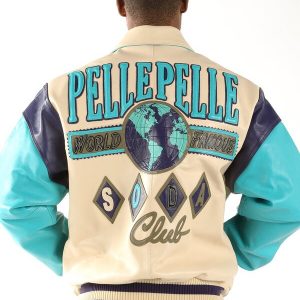 Pelle Pelle World Famous Soda Club Blue Jacket