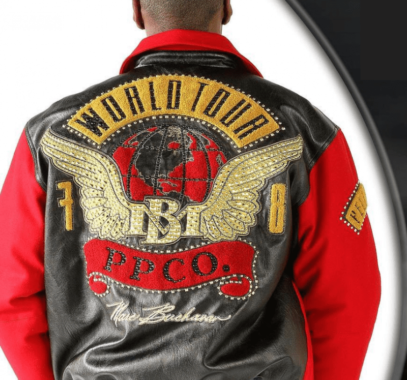 Pelle Pelle World Tour Red Bomber Jacket