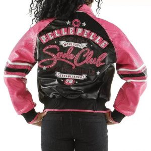 Pink Soda Club Pelle Pelle 78 Stud Jacket