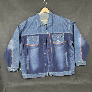 Vintage Pelle Pelle Marc Buchanan Blue Denim Jacket