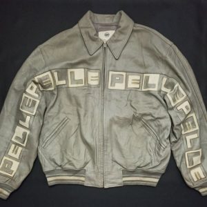 Vintage Pelle Pelle Marc Buchanan Hip Hop Rap Leather Jacket