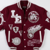 Pelle Pelle American Legend Limited Edition Maroon Varsity Jacket