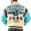 Pelle Pelle Black Soda Club White & Blue Jacket