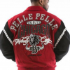 Pelle Pelle Chicago Bull Maroon Varsity Jacket