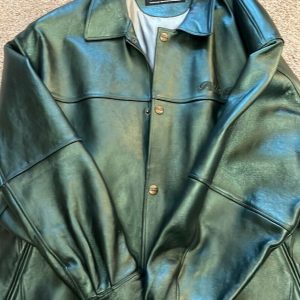 Pelle Pelle Limited Edition Green Leather Jacket