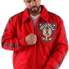 Pelle Pelle Mens Band of Brothers Red Jacket