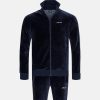 Pelle Pelle Mens Blue Velvet Tracksuit