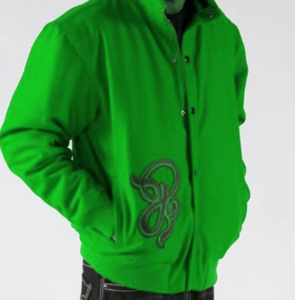 Pelle Pelle Mens Marc Buchanan Green Jacket