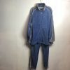 Pelle Pelle Mens Velvet Sky Blue Tracksuit