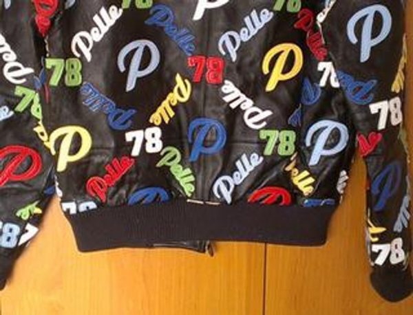 Pelle Pelle Multicolor Black Jacket