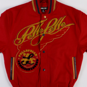 Pelle Pelle Red Varsity Jacket