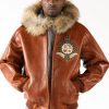 Pelle Pelle Worldwide Trademark Brown Jacket