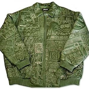 Balla Soft Tan Men's Mac Buchanan Green Limited Edition Jacket