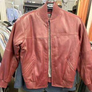 Marc Buchanan Pelle Pelle 1978 Basic Burgundy Leather Jacket