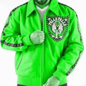 Pelle Pelle Band of Brothers Light Green Jacket